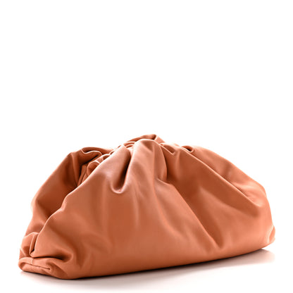 Bottega Veneta Smooth Butter Calf The Pouch Oversized Clutch Clay 3 of 11