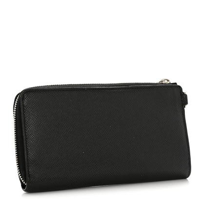 Louis Vuitton Taiga Dragonne Zippy Wallet Black 3 of 10