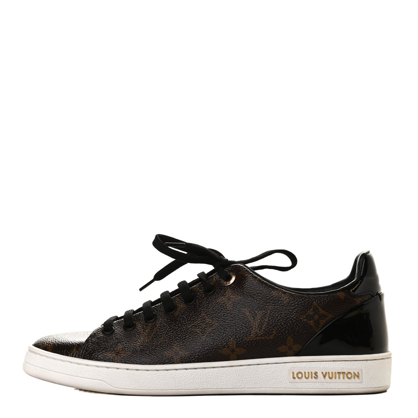 Patent Monogram Frontrow Sneakers 39
