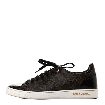Louis Vuitton Patent Monogram Frontrow Sneakers 39 1 of 11