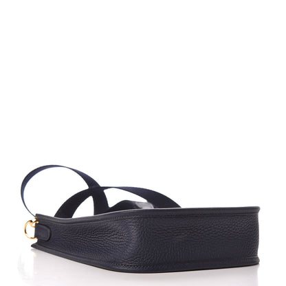 Hermes Taurillon Clemence Evelyne TPM Bleu Nuit 4 of 10