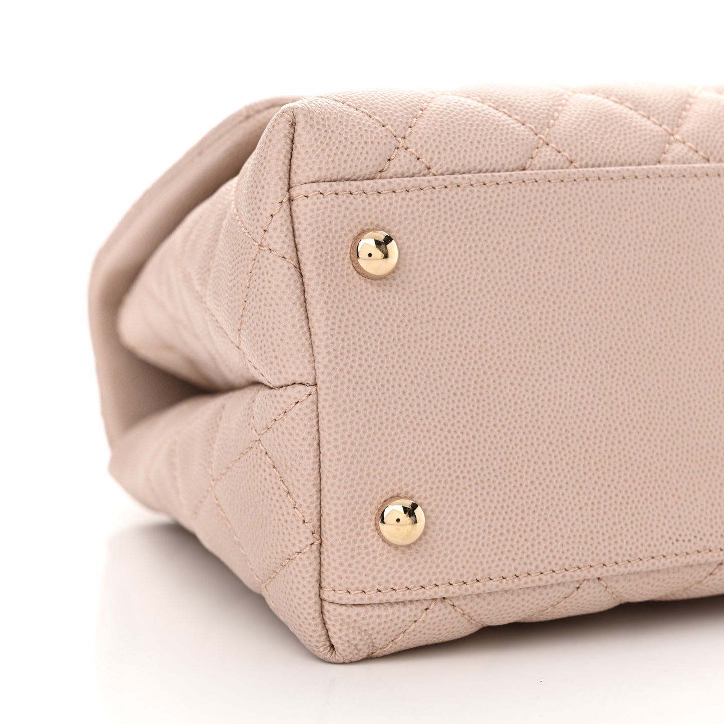 Caviar Quilted Small Coco Handle Flap Lilas Lilac