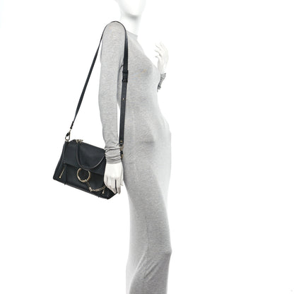 Chloe Calfskin Small Faye Day Shoulder Bag Black 2 of 9