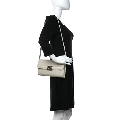 Gucci Lambskin Linea Matisse Shoulder Bag Mystic White 2 of 12
