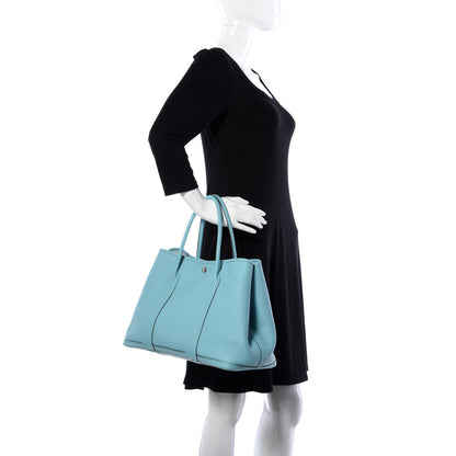 Hermes Negonda Garden Party 36 MM Bleu Saint Cyr 2 of 7