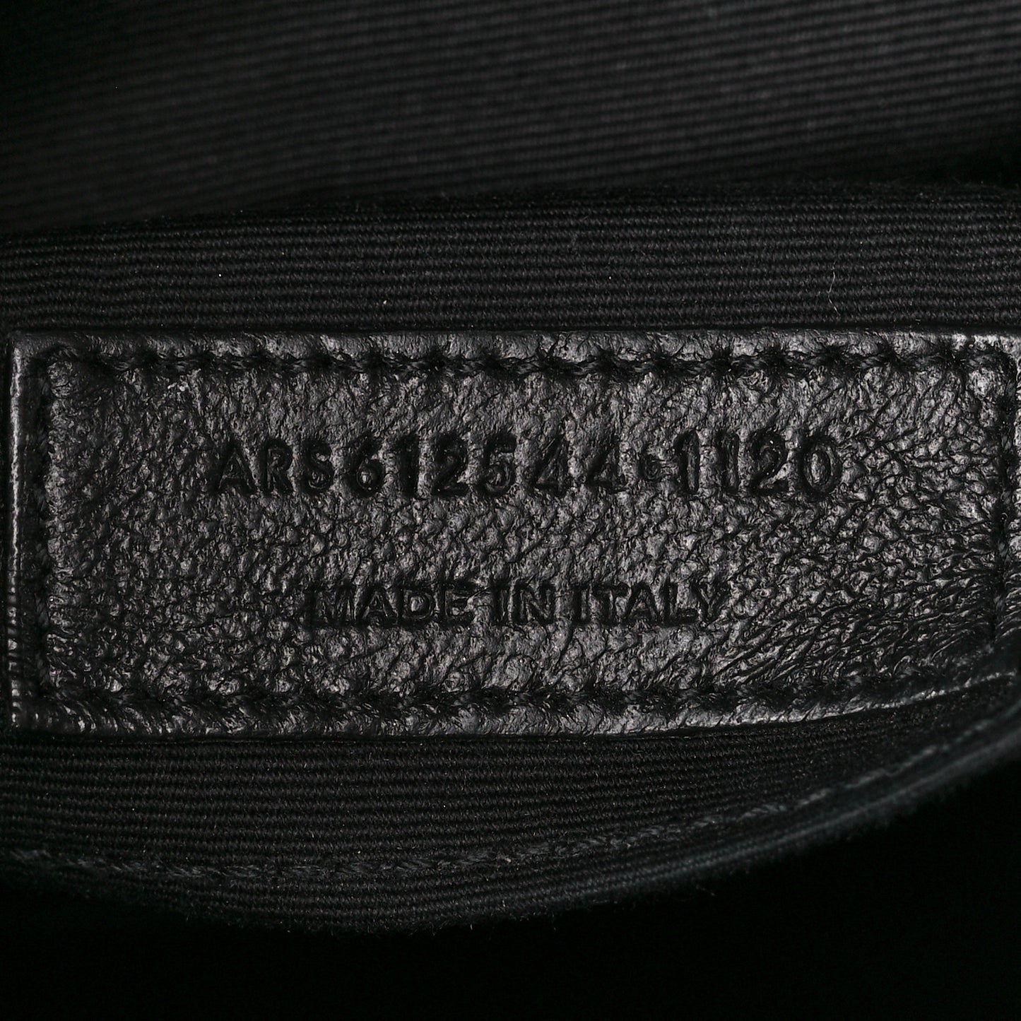 Calfskin Matelasse Monogram Lou Camera Bag Black