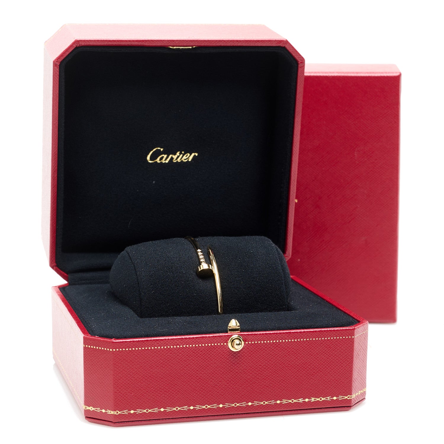 Cartier 18K Yellow Gold Small Juste Un Clou Bracelet 16 4 of 4