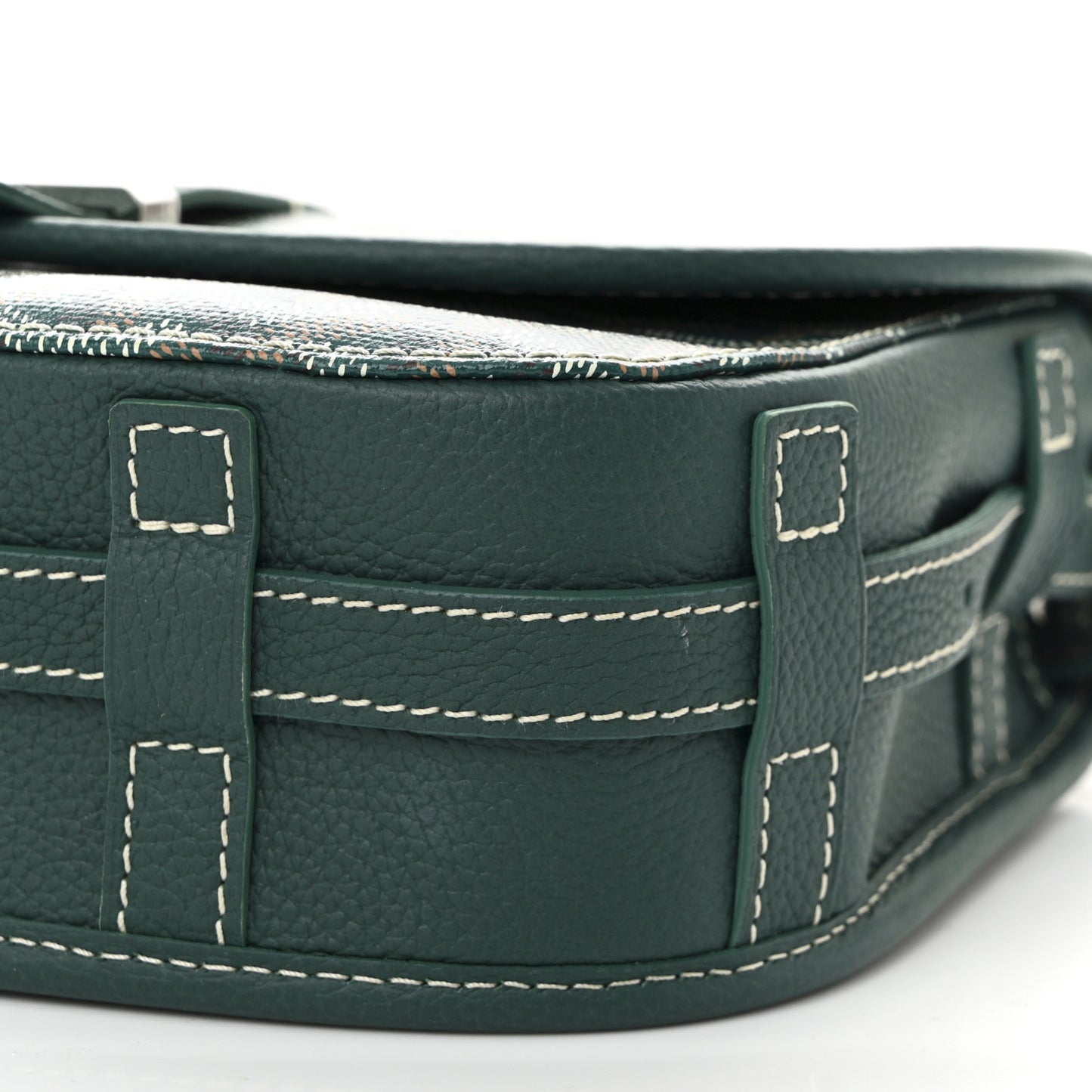Goyardine Belvedere II PM Messenger Bag Green