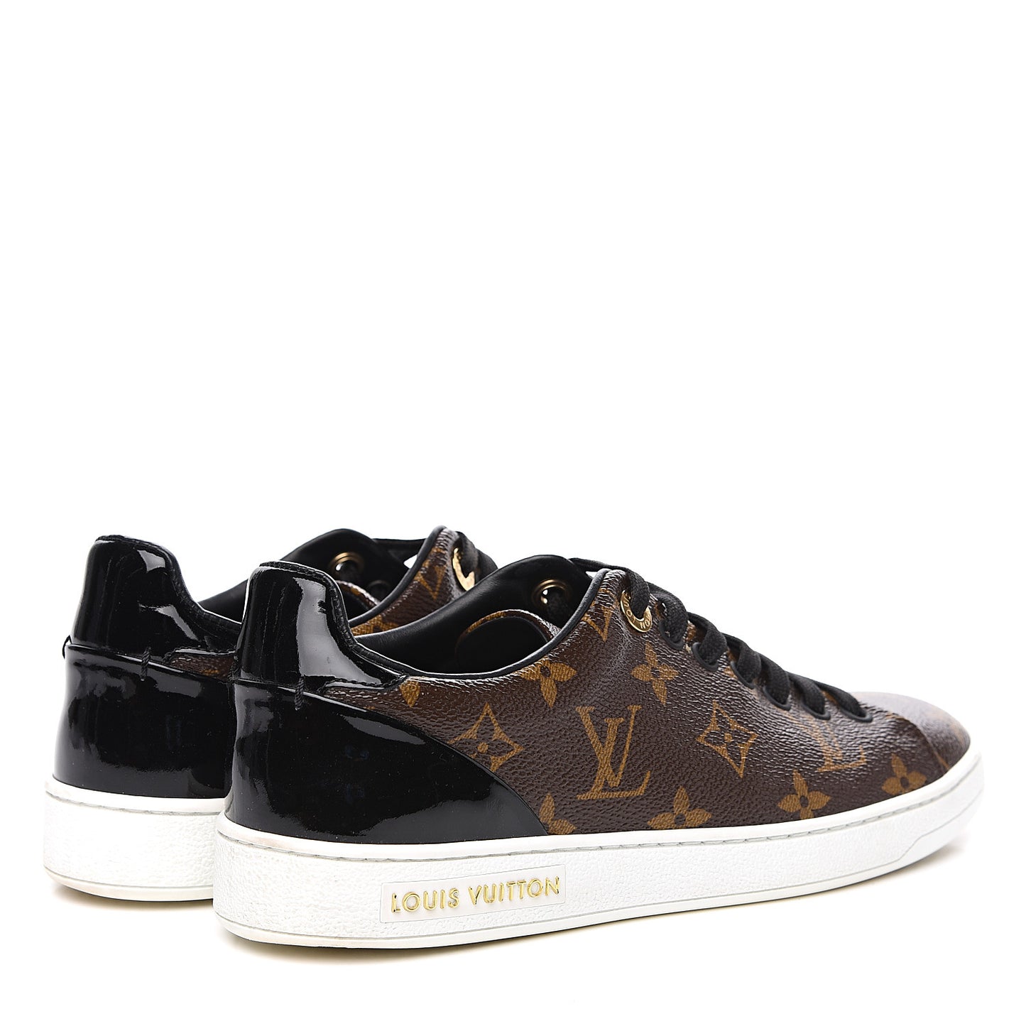 Patent Monogram Frontrow Sneakers 35.5