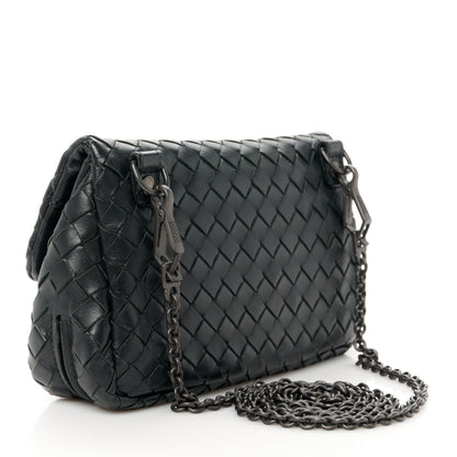 Bottega Veneta Nappa Intrecciato Small Chain Crossbody Black 3 of 12