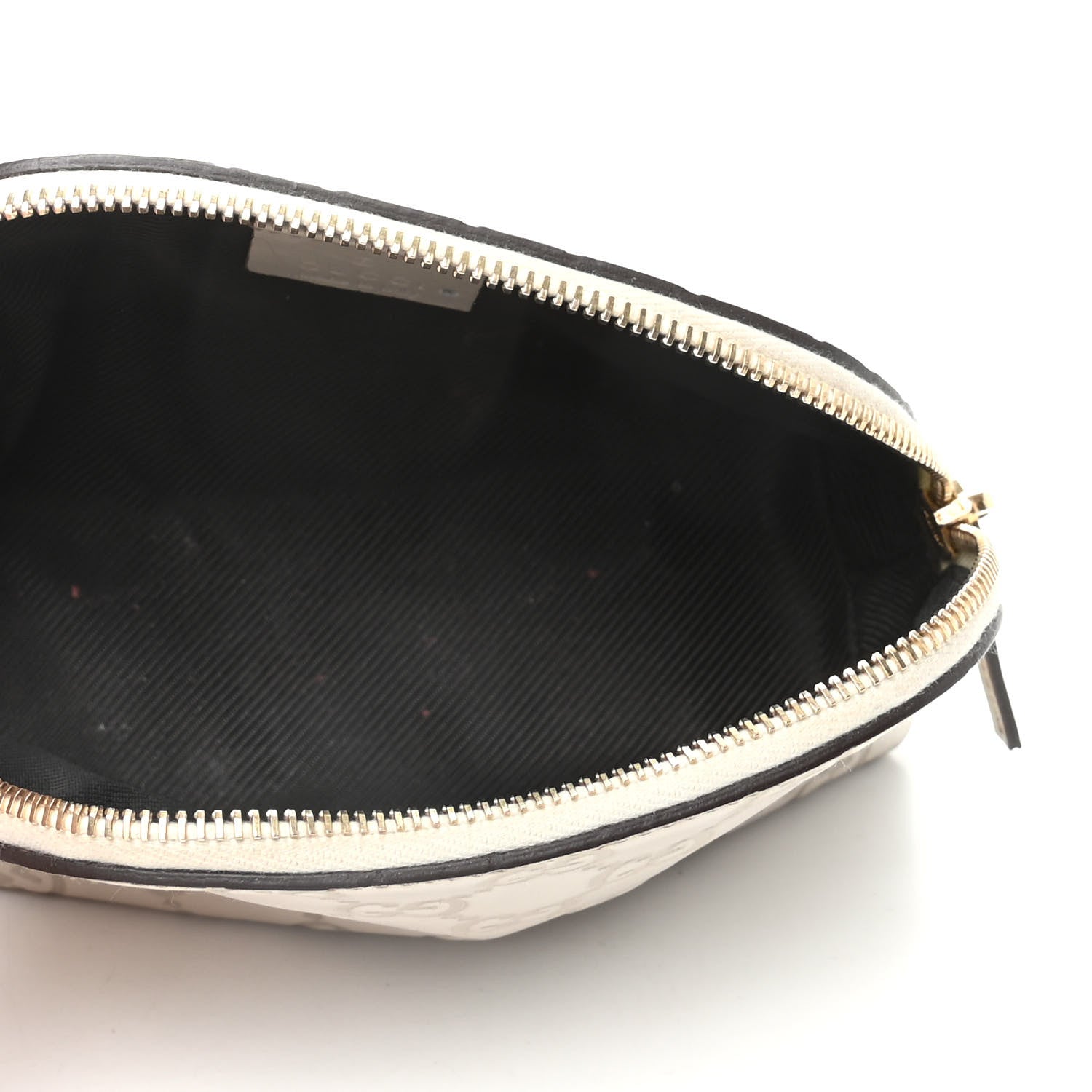Gucci Guccissima Cosmetic Case Off White 5 of 7