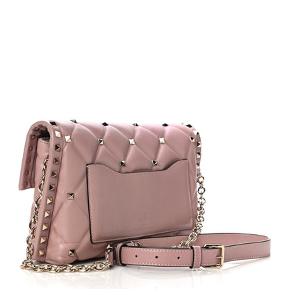 Valentino Garavani Nappa Candystud Crossbody Poudre 3 of 10