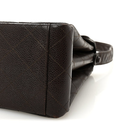 Chanel Caviar Quilted Medium Kelly Flap Brown 9 of 9