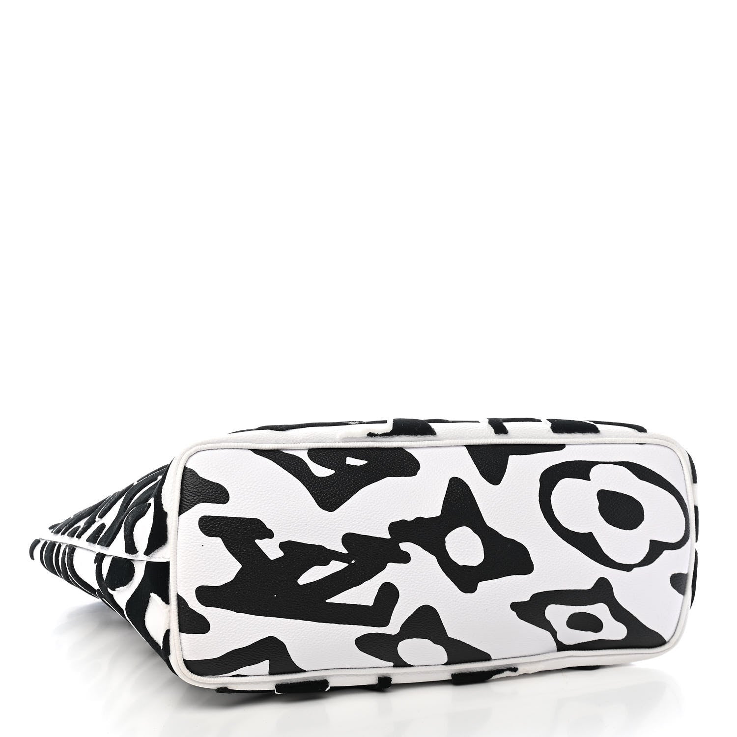 Louis Vuitton X UF Tufted Monogram Tufted Cabas White Black 7 of 17
