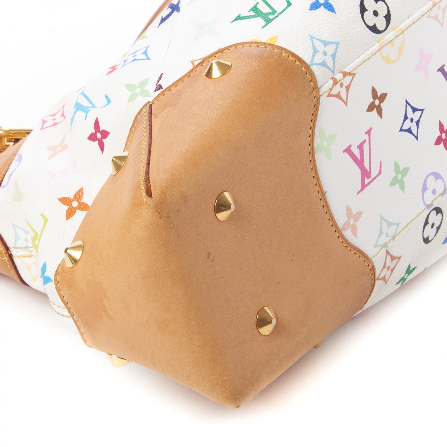 Monogram Multicolor Judy GM White
