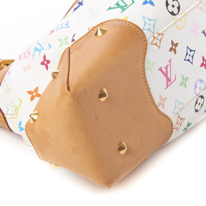 Louis Vuitton Monogram Multicolor Judy GM White 7 of 8