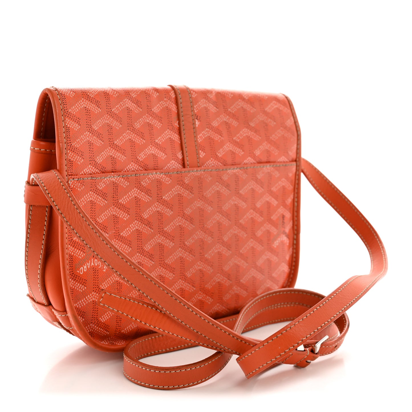 Goyardine Belvedere II PM Messenger Bag Orange