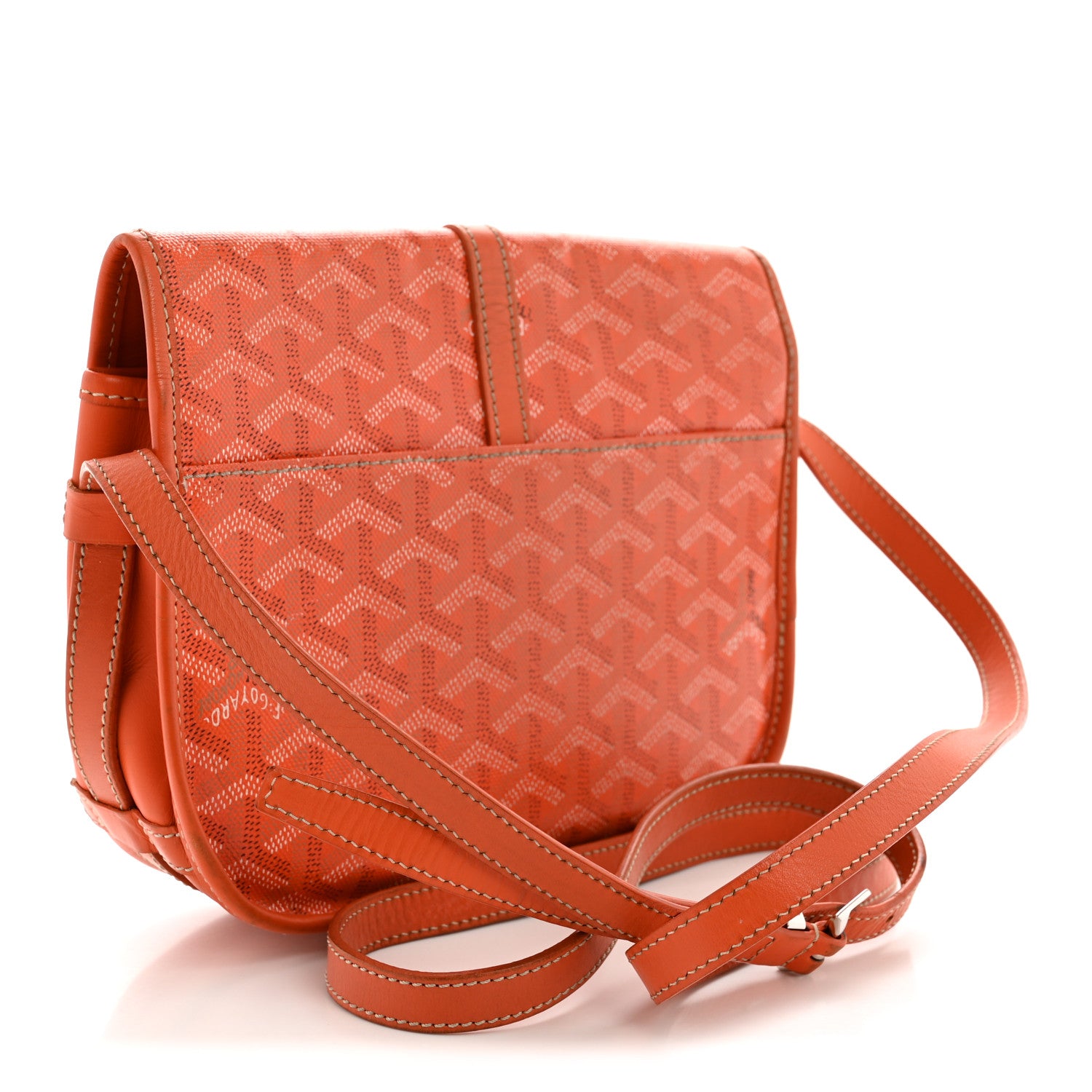 Goyard Goyardine Belvedere II PM Messenger Bag Orange 3 of 14