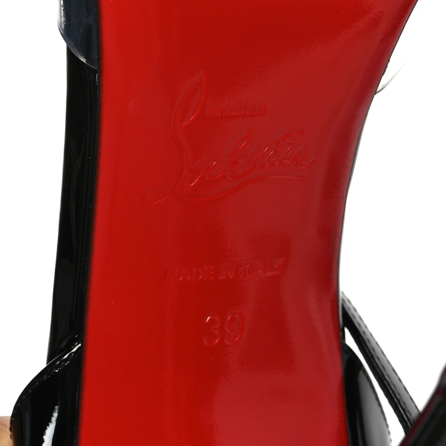 PVC Patent Psychic Spikaqueen 100 Pumps 39 Black