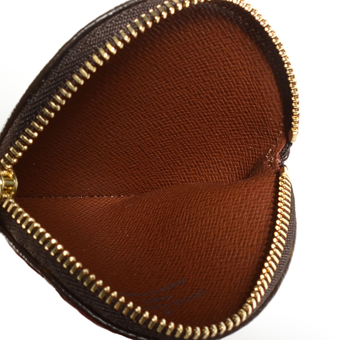 Monogram Round Coin Purse