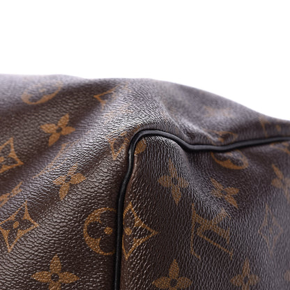 Louis Vuitton Monogram Macassar Keepall Bandouliere 55 10 of 13