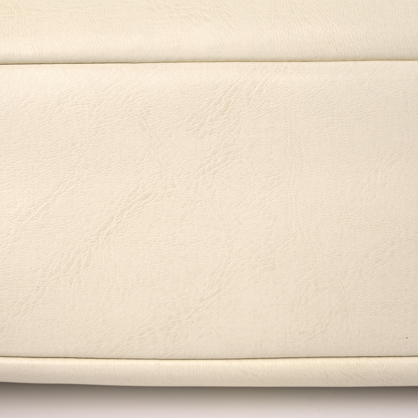 Smooth Calfskin Eyelet Small Top Handle Bag White