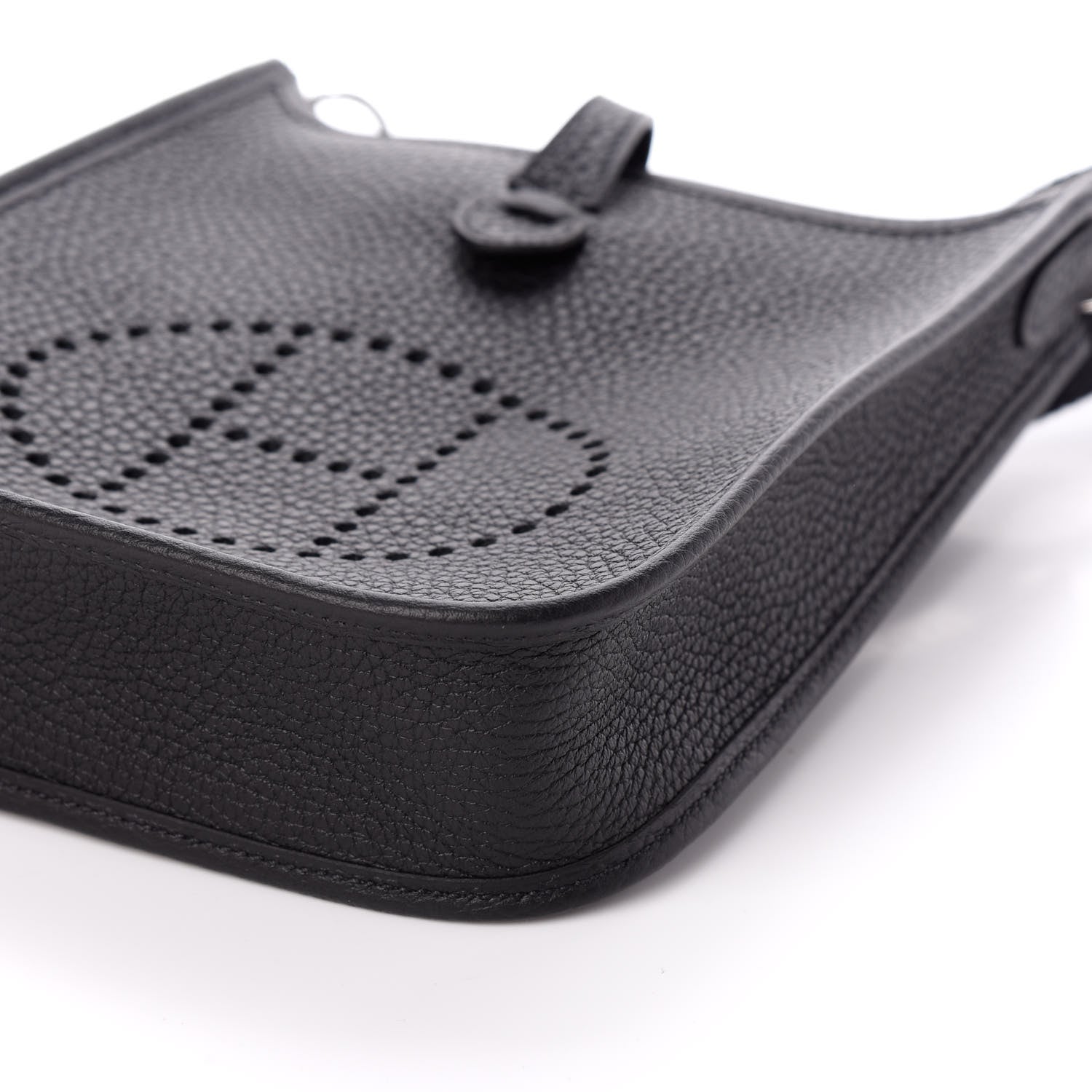 Hermes Taurillon Clemence Evelyne TPM Black 10 of 10