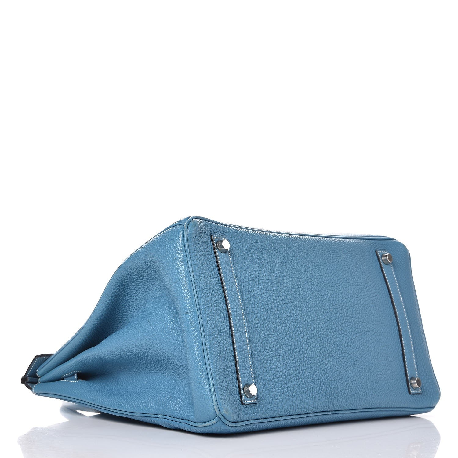 Hermes Togo Birkin 35 Blue Jean 4 of 39