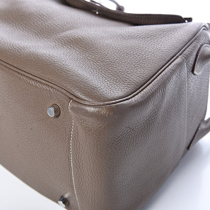 Hermes Taurillon Clemence Lindy 34 Etoupe 11 of 14
