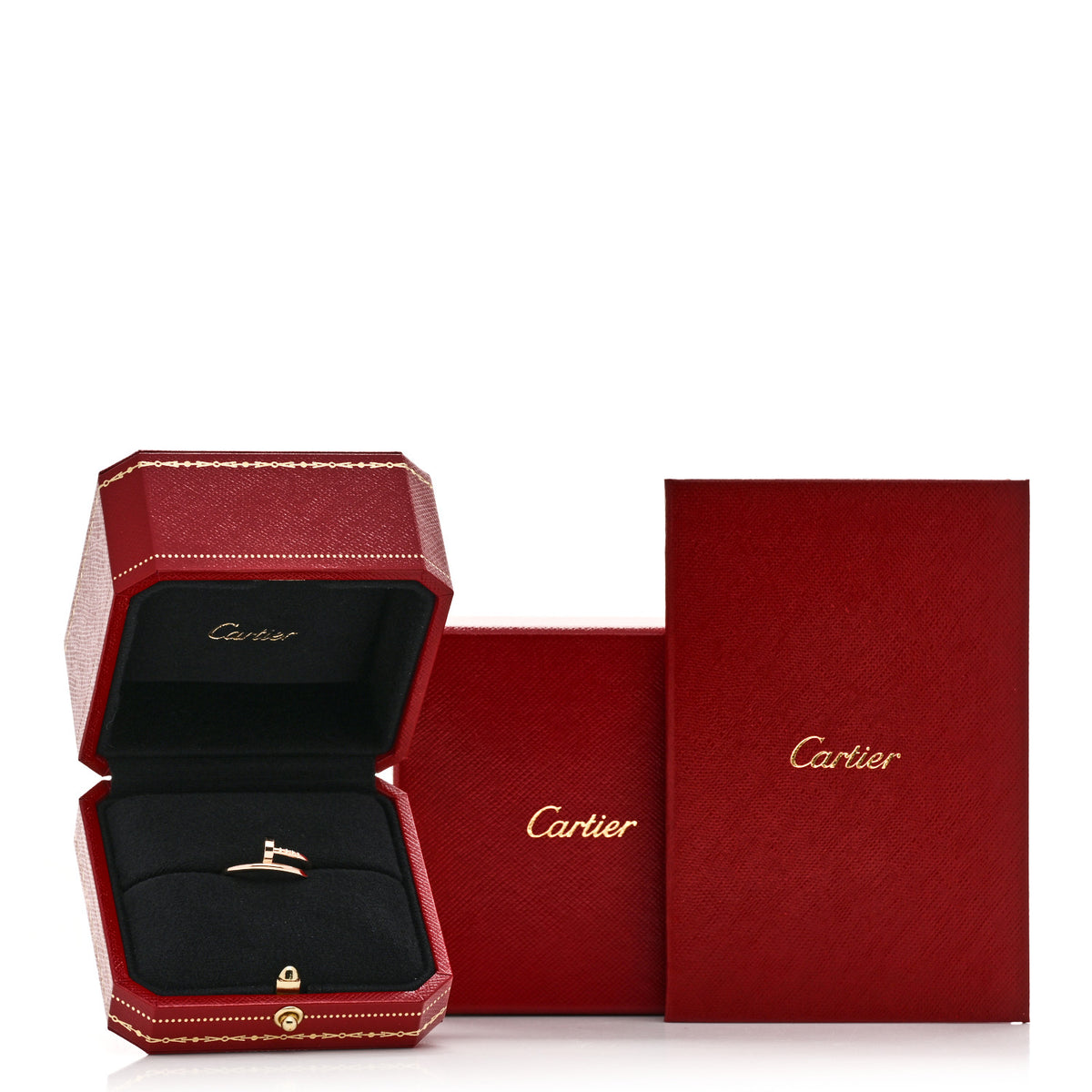 Cartier 18K Pink Gold Small Juste Un Clou Ring 53 6.5 6 of 6