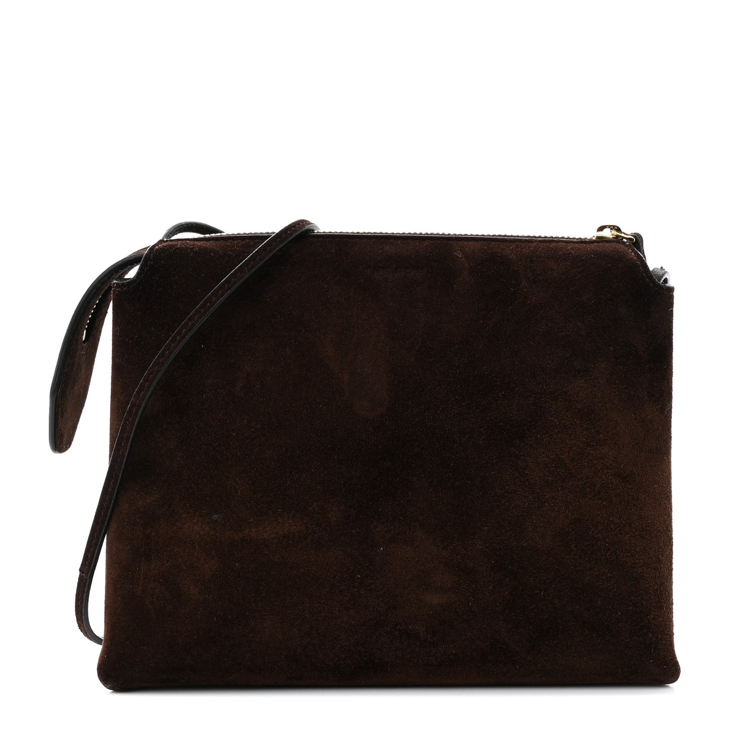 Suede Calfskin Mini Nu Twin Bag Mocha