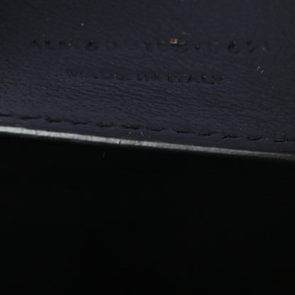 Saint Laurent Suede Mixed Matelasse Triquilt Medium Monogram Satchel  Black 7 of 10