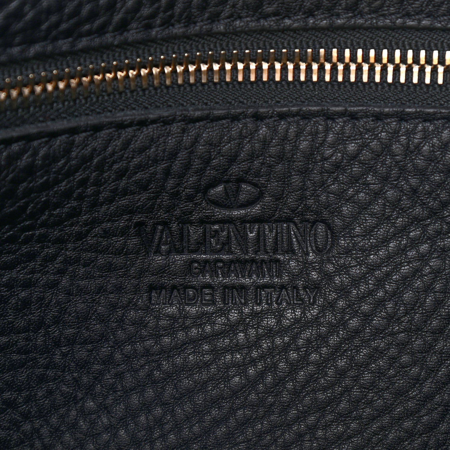 Valentino Garavani Pebbled Calfskin Small Rockstud Flip-Lock Messenger Bag Black 5 of 6