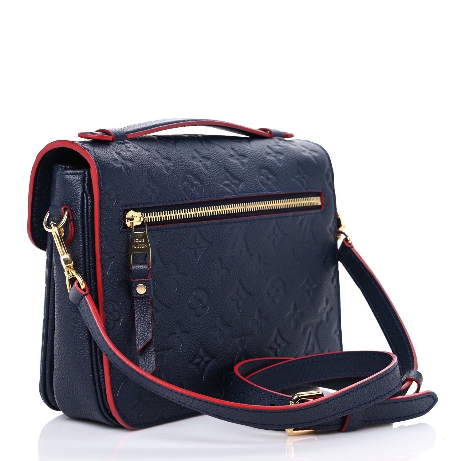 Louis Vuitton Empreinte Pochette Metis Marine Rouge 3 of 6