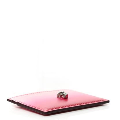 Alexander McQueen Calfskin Ombre Skull Card Holder Multicolor 4 of 8