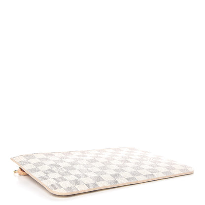 Louis Vuitton Damier Azur Neverfull MM GM Pochette 4 of 7