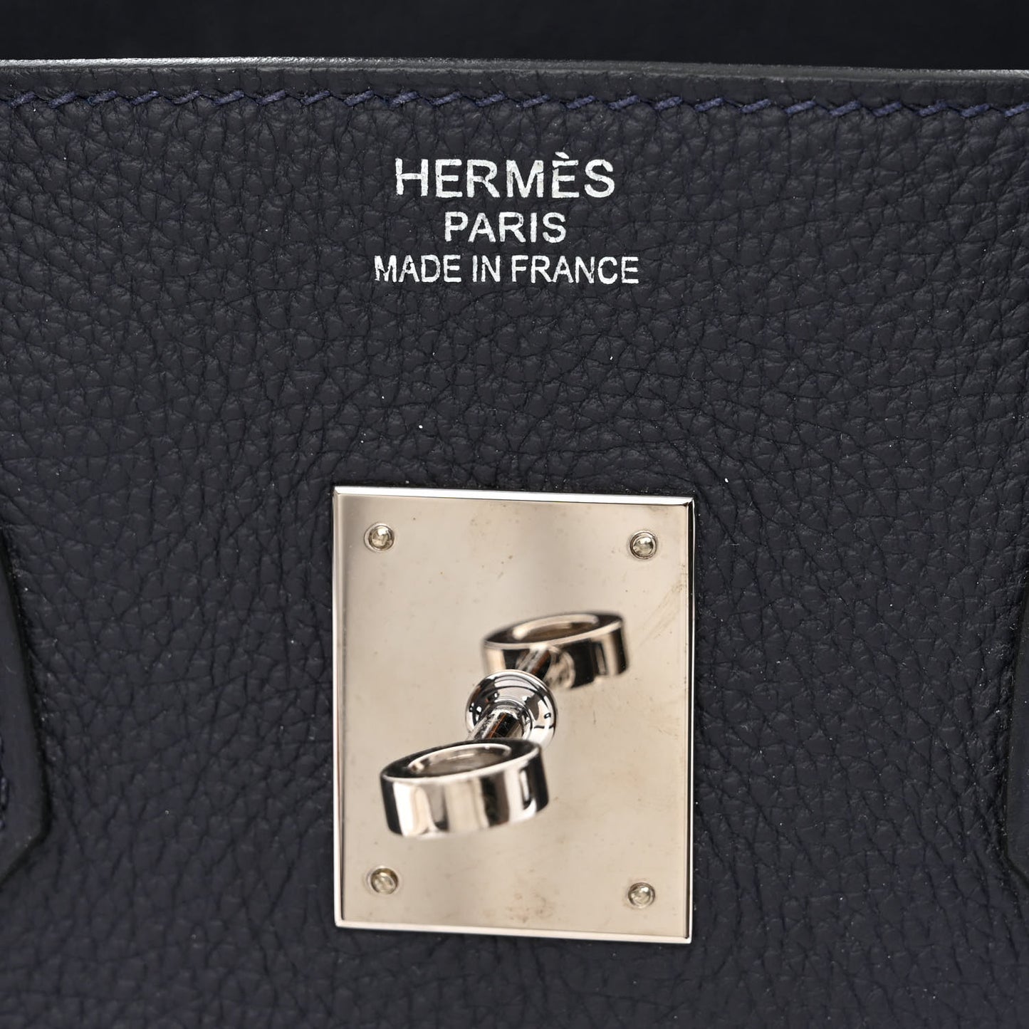 Togo Birkin 35 Bleu Nuit