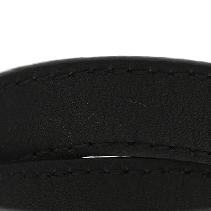 Louis Vuitton Monogram Eclipse LV Initiales Reversible Bracelet 19 7 of 7