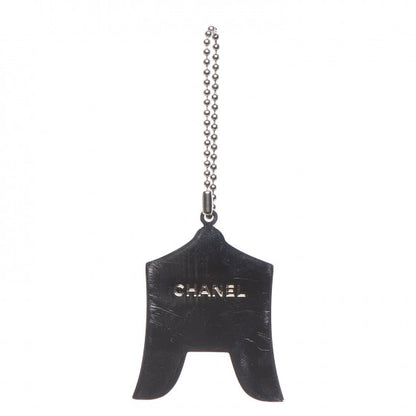Chanel Enamel Circus Tent Bag Charm Pink Blue Silver 3 of 4