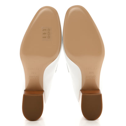 Hermes Goatskin Tuileries Mules 39.5 White 5 of 8