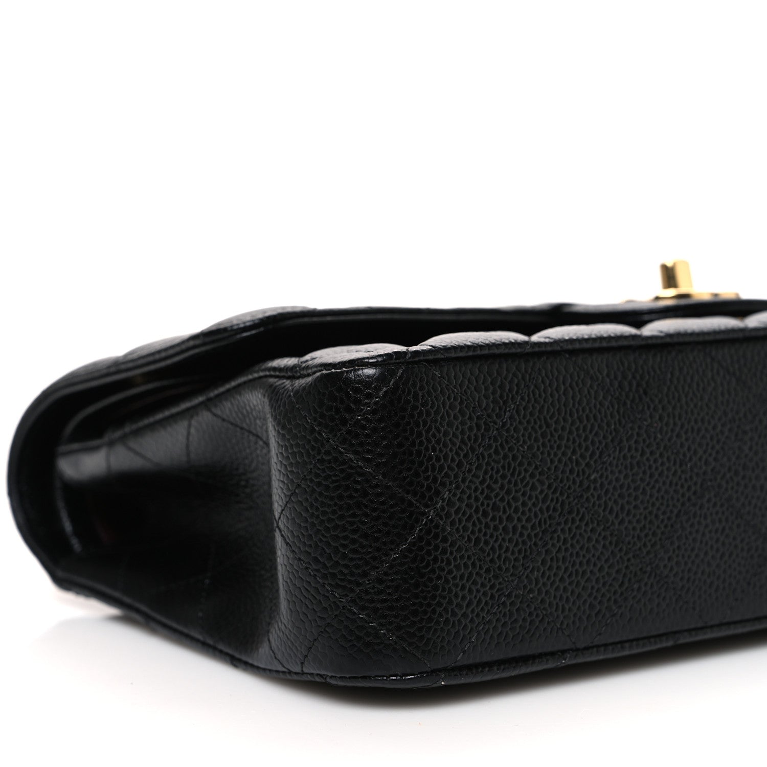 Chanel Caviar Quilted Medium Double Flap Black 9 of 11