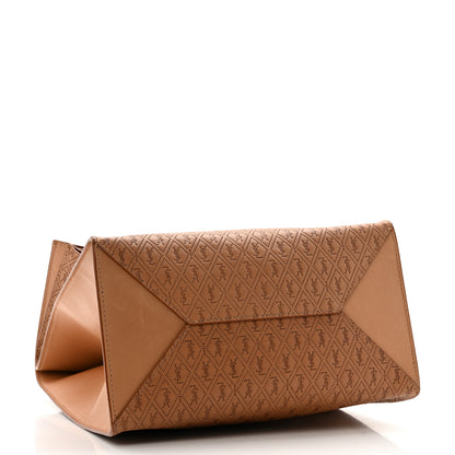 Saint Laurent Calfskin Monogram Deli Paper Bag Vintage Beige 4 of 10