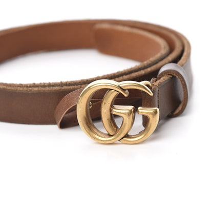 Gucci Faded Calfskin Double G 20mm Belt 85 34 Cuir 8 of 8