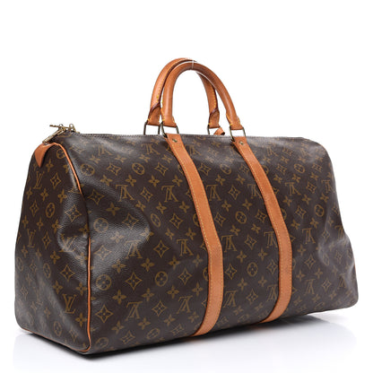 Louis Vuitton Monogram Keepall 50 2 of 14