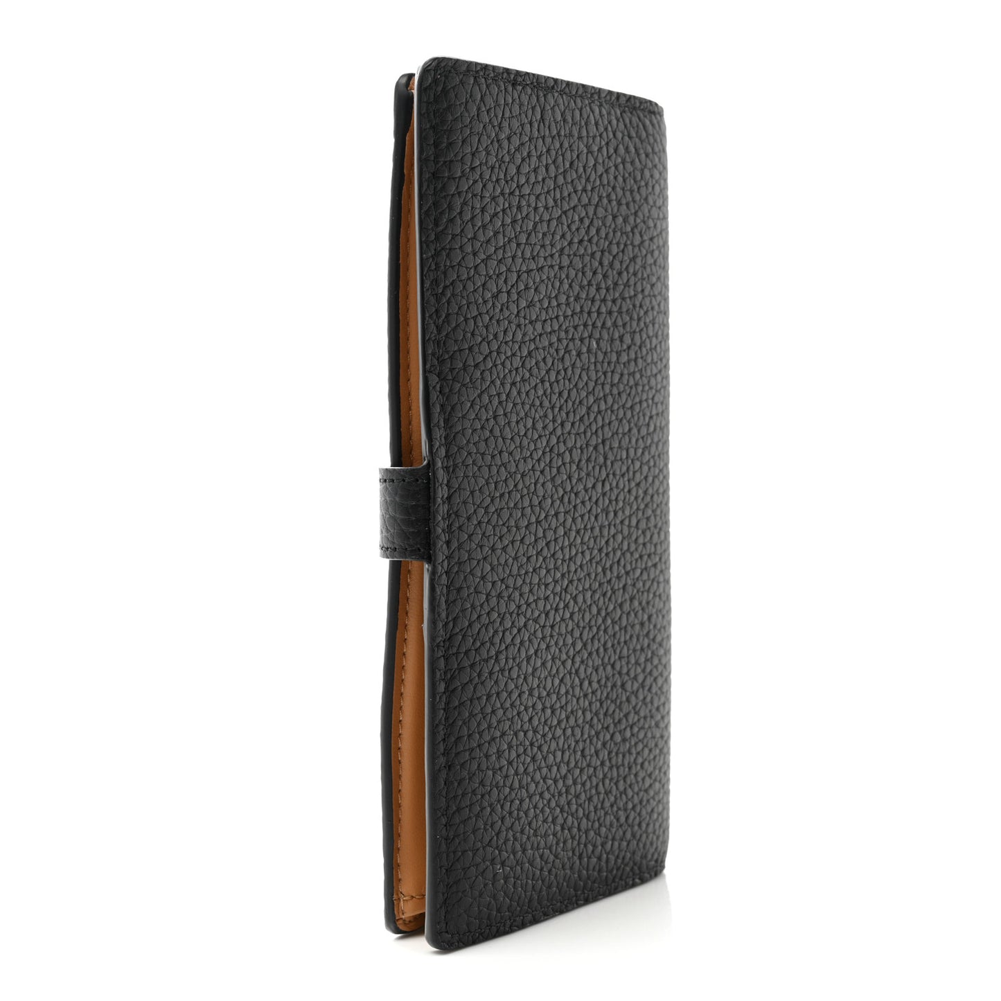 Taurillon LV Vertical Capucines Wallet Black Arizona