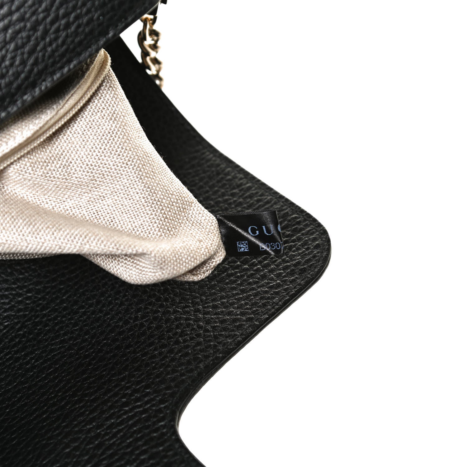 Gucci Dollar Calfskin Interlocking G Top Handle Shoulder Bag Black 8 of 11