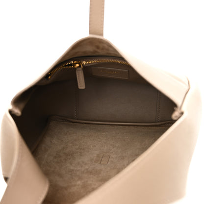 Saint Laurent Grained Calfskin Small Le 5 A 7 Soft Hobo Dusty Grey 9 of 17