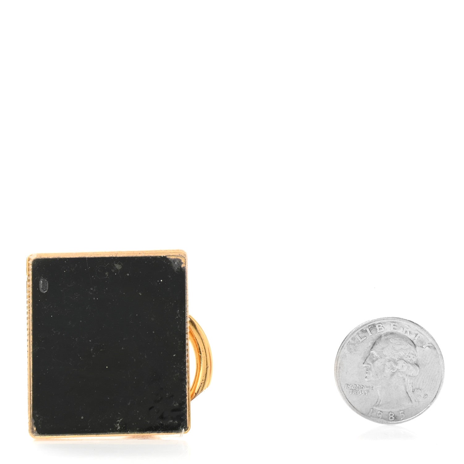 Louis Vuitton Nanogram Phone Ring Holder Gold 2 of 5