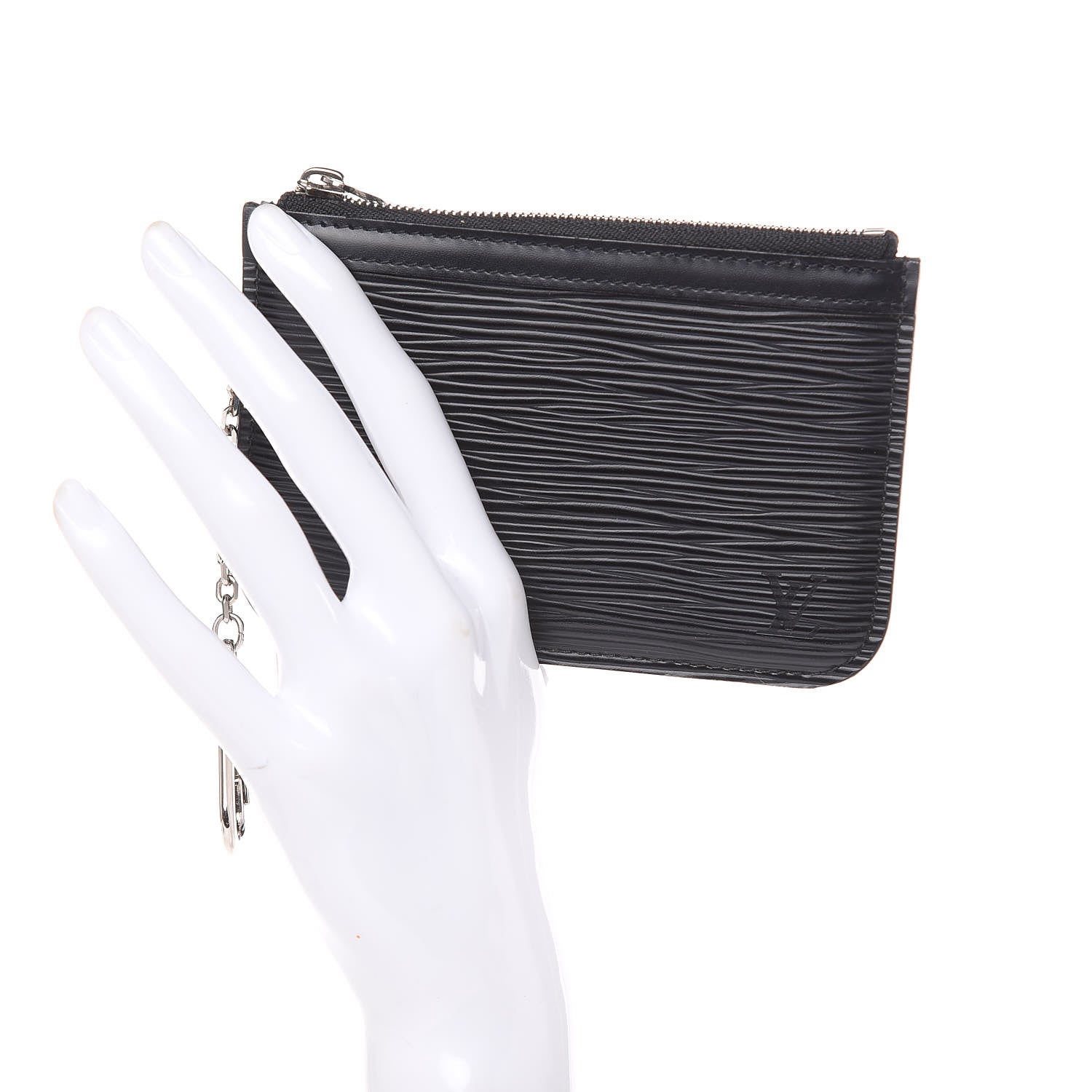 Louis Vuitton Epi Key Pouch Black 2 of 7