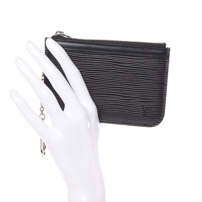 Louis Vuitton Epi Key Pouch Black 2 of 7